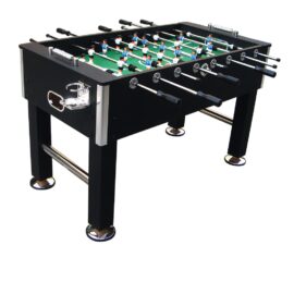 Custom brand Foosball table adult size for family rec room with smooth play field global