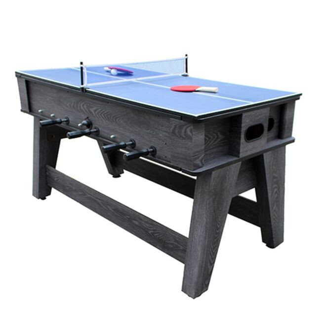 4 in 1 mini multi game table pool​ air hockey and pool table table tennis Global - Image 2