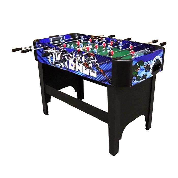 white foosball table