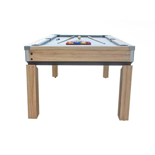 Wooden Pool Table Perfect for Family Game Rooms Global - Image 3