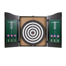 Wholesale Vector Wood Cabinet and Dartboard Combo bullshooter dart board​