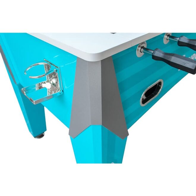 Personalized Foosball Baby Table with Integrated Cup Holders and Abacus Scoring Global Sail - Image 4