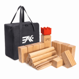 Classic kubb Game Set Outdoor Throwing Game With Carrying Bag