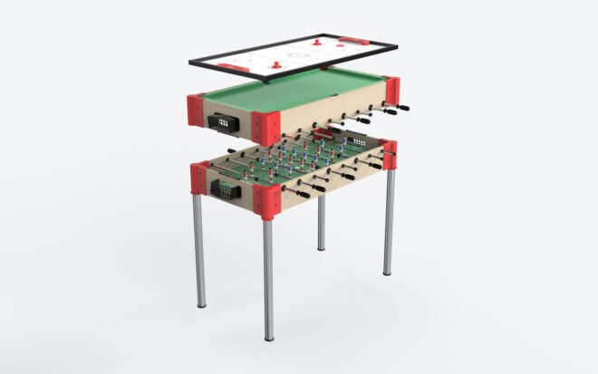 3 in 1 Multi-function Game Table Air Hockey, Billiards, And Table Tennis - Image 2