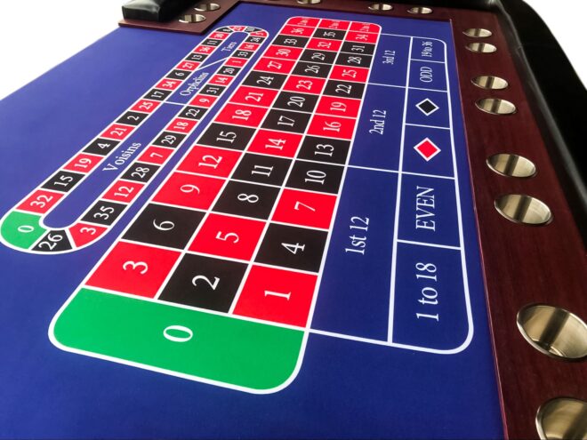 ODM Roulette Table Poker Table Gambling Table - Image 2