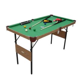 Game Table 4ft 6in Snooker Foldable Pool Table Billiards
